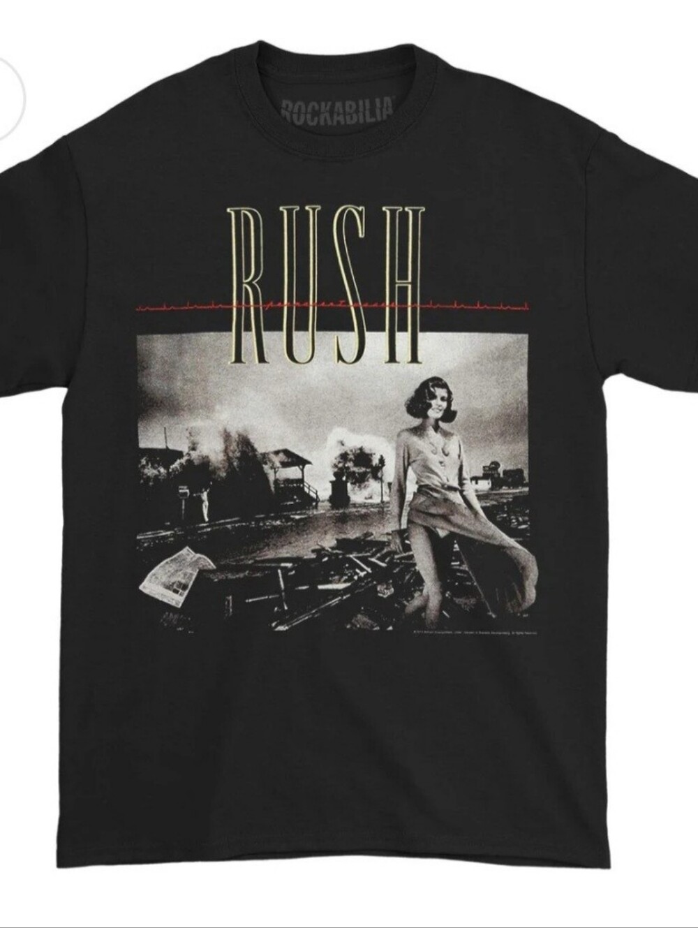 RUSH "Permanent Waves" Band Tee (2019)